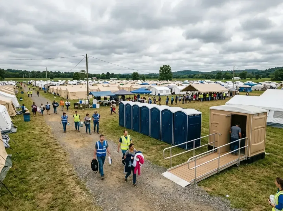 disaster-relief-camp-restrooms-010 — frequently asked questions, Dumpster & Portable Bathrooms Rental in Belleview, FL